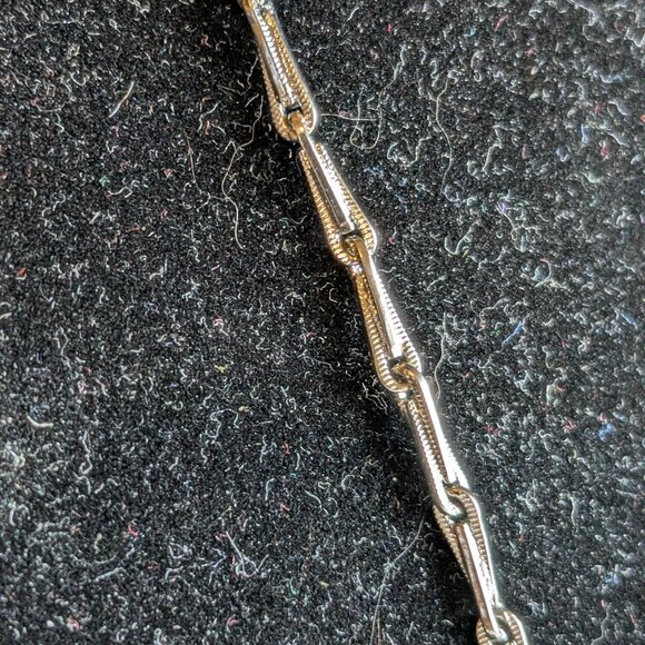 Vintage Ornate Hematite Pendant Necklace and Matching Earrings Set - Picture 6 of 14